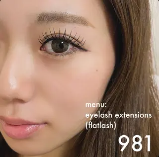 マツエク・マツパ 981所属・981 KURUMIのマツエク・マツパデザイン