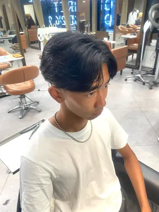 ショート メンズ 藤原快斗 /カットモデル募集のヘアスタイル