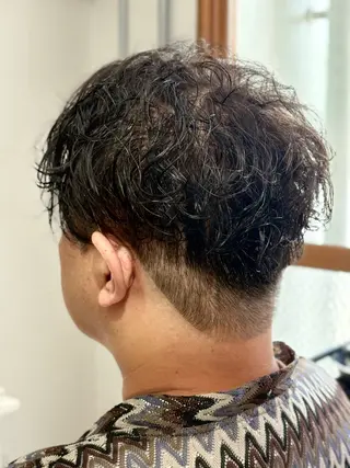 パーマ メンズ Snalyメンズ特化 スエハラのヘアスタイル