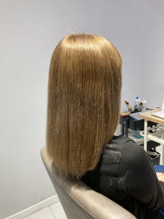 ミディアム カラー 🫧ゆうき🪽 髪質改善/ハイライトのヘアスタイル