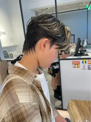 ミディアム パーマ メンズ 🇰🇷カルマパーマ kaito🇰🇷のヘアスタイル