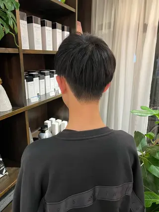 ショート デザインカット 加藤園のヘアスタイル