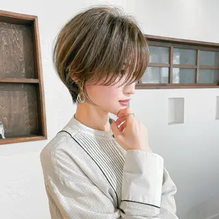 ショート パーマ 奥原 考康のヘアスタイル