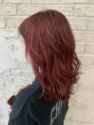 セミロング 🇺🇸ハイライト特 化美容師🇺🇸漆沢のヘアスタイル