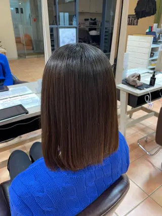 ミディアム 新宿 /透明感カラー レイヤー/NANAのヘアスタイル