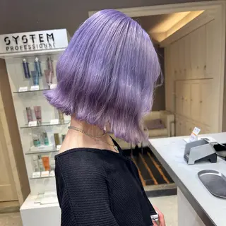 ショート カラー レイヤーカット/ボブ 韓国ヘア🪄REN.のヘアスタイル