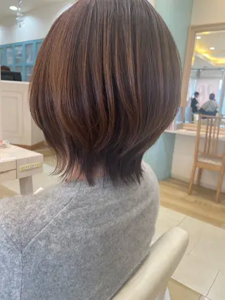 ミディアム ヘアメイクアージュ下大利店所属・松野 あゆみのヘアスタイル