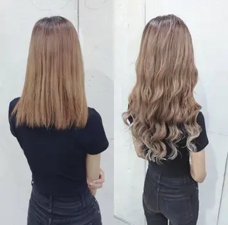 ロング カラー EDeN Reaのヘアスタイル