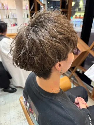 パーマ メンズ ORO西宮　テッタ/ 🌟トレンドパーマのヘアスタイル