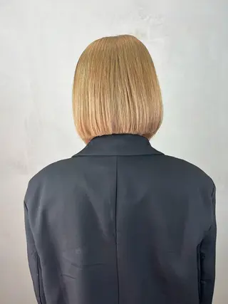 ショート 銀座/韓国/ワンホン 🤍艶髪🖤nahoのヘアスタイル