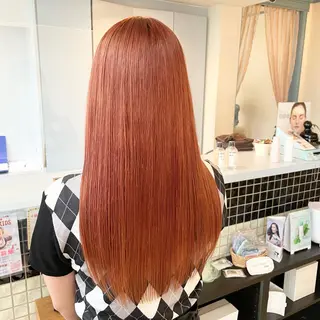 ロング カラー 朝生 海都のヘアスタイル