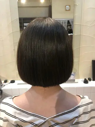 ショート 地毛風ストレート ⚡️下ノ村柊斗⚡️のヘアスタイル