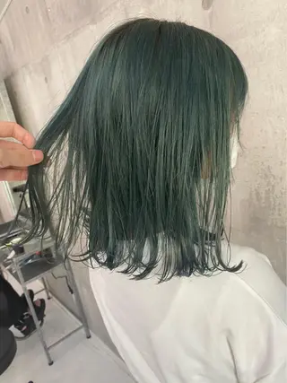 ミディアム カラー 🧸ミルクティー🧸 kousei🧸のヘアスタイル