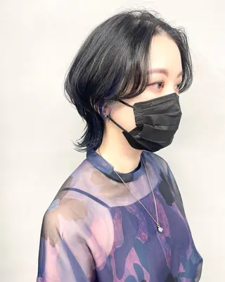 ミディアム 柏 ウルフ/レイヤー 田中佐和🐺のヘアスタイル
