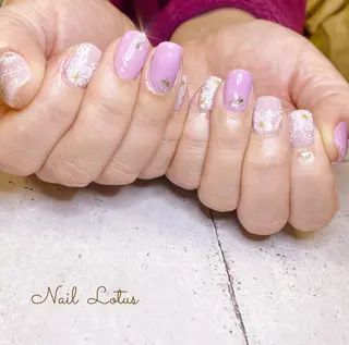 ネイル ネイル＆脱毛 Lotus🌸のネイルデザイン