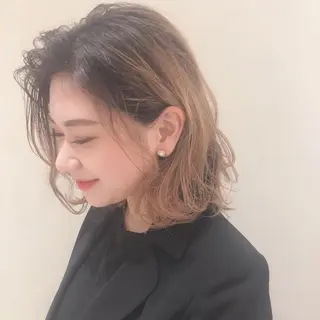 ミディアム 🩵Arisa MODE K's🫧のヘアスタイル