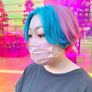 ショート カラー 透明感カラー/ 🫧みずほ🫧のヘアスタイル