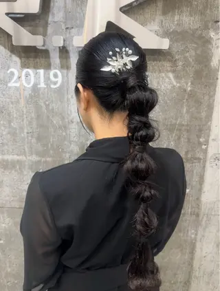 ロング ヘアアレンジ A.R.K NORIのヘアスタイル