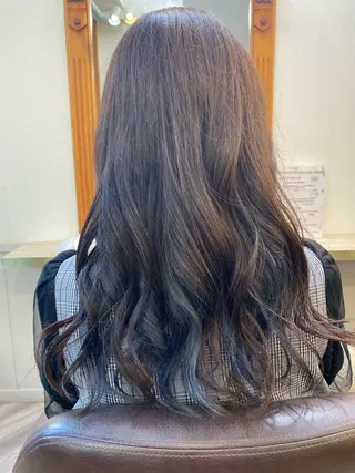 ロング カラー ️🫧押上️🫧はな 🫧うる艶パーマのヘアスタイル