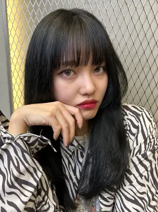 ロング カラー Haru/THREE …by velvetのヘアスタイル