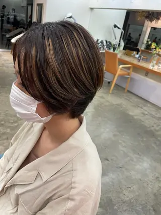 ショート 岬 弘人のヘアスタイル