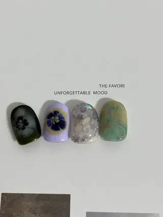 ネイル HUU.所属・HUU. riko 二俣川のネイルデザイン