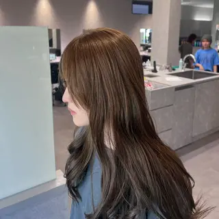 ロング SOL しゅのんのヘアスタイル