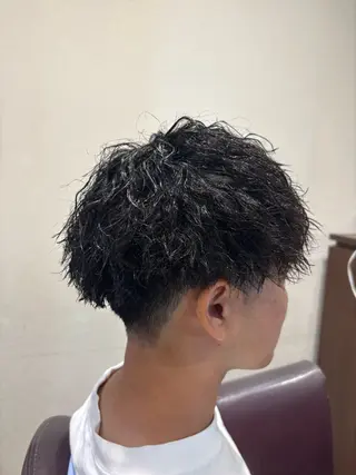 パーマ メンズ 松崎 崇のヘアスタイル