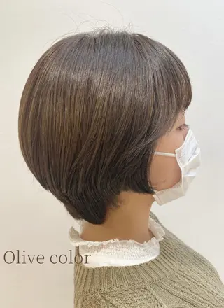 ショート カラー 韓国風愛されヘア 🇰🇷RITO🎀のヘアスタイル