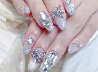 ネイル 🎀彩羽チップ 長さだし専門🎀のネイルデザイン