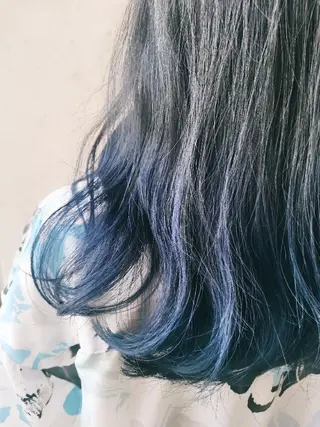 カラー セミロング N°emirai溝口 MG 🌈梶谷龍吾のヘアスタイル