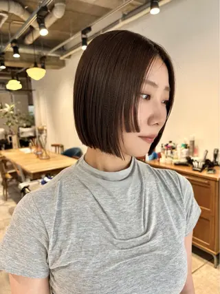 ショート カラー ユウナ🎀暖色/オリ ーブカラー/レイヤーのヘアスタイル