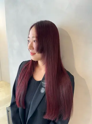 ロング カラー 透明感カラー✨艶髪 制作🌱山根あゆみのヘアスタイル