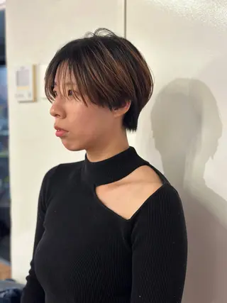 ショート Salt所属・【Salt】 ミオリのヘアスタイル