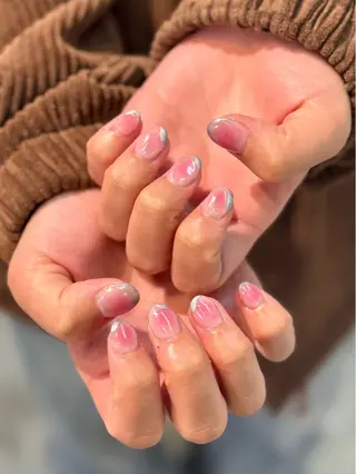 メンズ ネイル ハイトーン/ネイル /ミウ 🌺❤︎のネイルデザイン