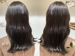 セミロング 吉川 うららのヘアスタイル