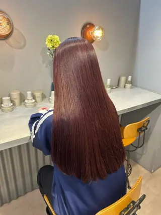 ロング カラー 💖ハイライト/ハイ トーン💖MIKIのヘアスタイル