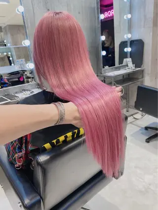 ロング カラー 🩶【推しハイトーン 】yuzu🩶のヘアスタイル