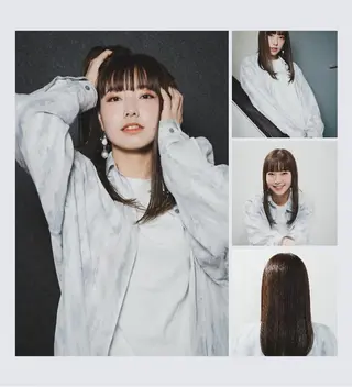 セミロング シェアハピ 隼人のヘアスタイル