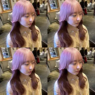 セミロング カラー レイヤー×髪質改善 マネージャー安藤光司のヘアスタイル