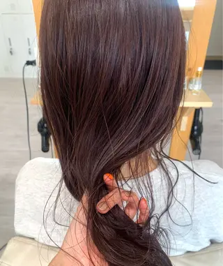 ロング ツヤカラー🤍 ARISAのヘアスタイル