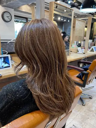 ロング カラー 鳥取のなんでも美容師 松井たかゆきのヘアスタイル
