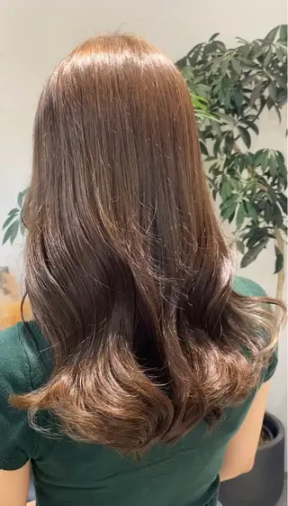 ロング 西岡 あつみ/ 堀江美容室のヘアスタイル