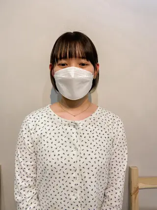 ショート カラー パーマ* 顔まわり似合わせのヘアスタイル