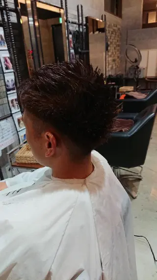 メンズ カラー 浅野  勇貴のヘアスタイル