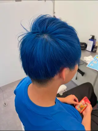 メンズ カラー カラー＆ブリーチ特化 ジェミニ メンズ瀬田のヘアスタイル