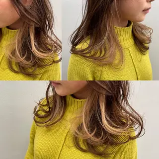 ロング カラー ヘアアレンジ hair salon darts所属・髪質改善/美髪ケア ✨岡野右京のヘアスタイル