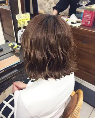 カラー GranCieux 水戸/まつパ🧡黒柳のマツエク・マツパデザイン