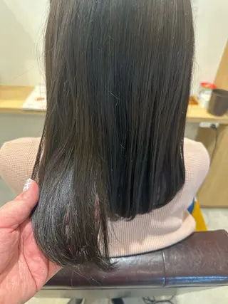 ミディアム カラー hair&eyelash Truth所属・名古屋市北区/黒川/ Truth上谷綾子のヘアスタイル