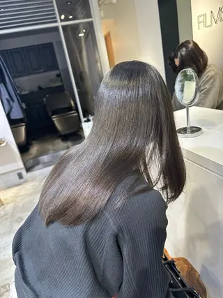 セミロング カラー 韓国ヘア/レイヤー Yan✂︎のヘアスタイル